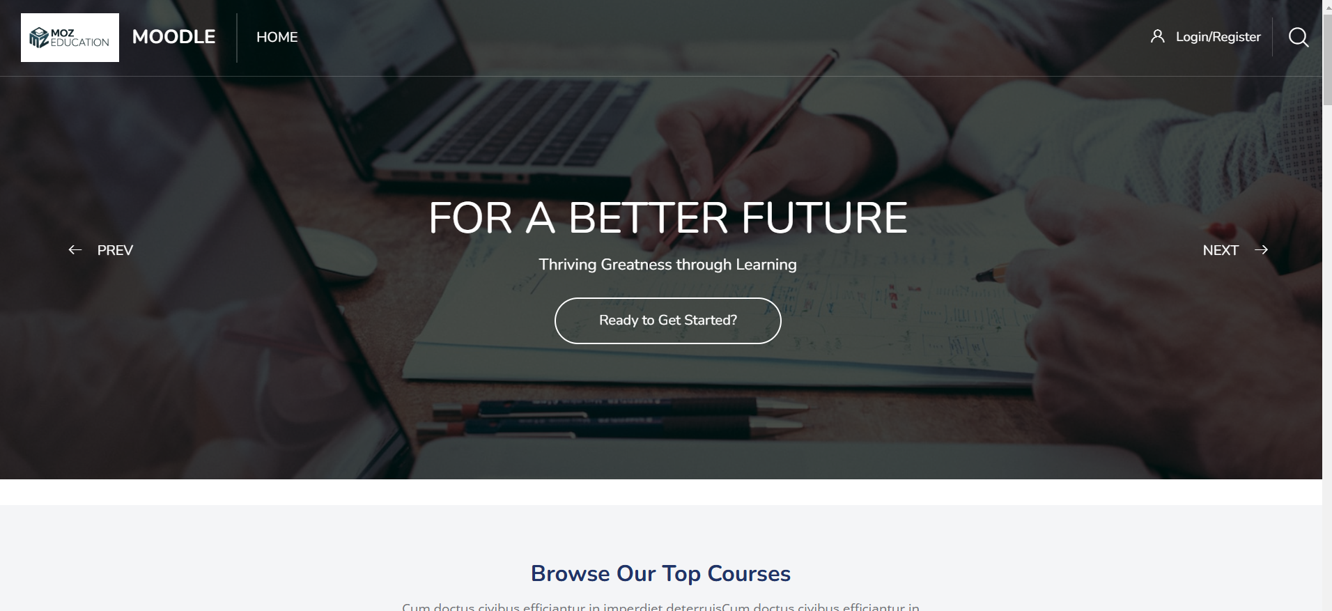 Moz Education LMS